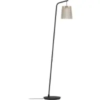Eglo Vloerlamp Fattoria, hout licht, Woon-/ Eetkamer, Hout, Landelijk, vloerlamp hout