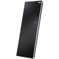 Wolf Heiztechnik Hoogwaardige zonnecollector F3-1 TopSon, hoog, glaslat zilver, 7700965