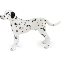 Papo Figurine Honden Dalmatiër - Handgeschilderd - Voor kinderen vanaf 3 jaar - Wit en zwart