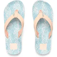 Reef Kids Ahi teenslippers blauw/koraal Meisjes Rubber All over print - maat 34