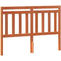 vidaXL Hoofdbord met hoofdeinde Wasbruin 155,5 x 100 cm