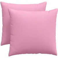 vidaXL Zitkussens 2 st Stof Roze 50 x 50 cm