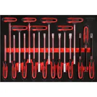 Ks Tools 811.2018 Haakse schroevendraaierset