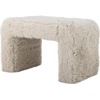 Bloomingville Bobbie kruk beige