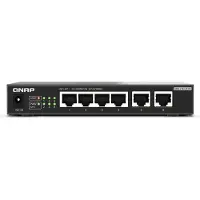 Qnap QSW-2104-2T-R2 netwerk-switch Unmanaged 10G Ethernet (100/1000/10000) Desktop Zwart