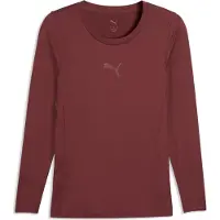 Puma teamLIGA26 basislaag lang袖 T-shirt, rood, maat M, heren