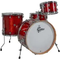 Gretsch drums Gretsch Catalina Club 22 Shell Pack With Snare Gloss Crimson Burst