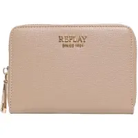 Replay portemonnee Zip Around Wallet Tannin Lichtbruin