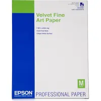 Epson Velvet Fine Art 260g A2 25 Vel S042096 Inkjetpapier