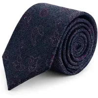 Gents - Stropdas - Stropdas heren - Zijde - Blauw