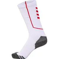 Hummel Sportsokken 'Pro' grijs gemêleerd / rood / wit