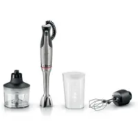 Bosch MSM8M934 ErgoMaster Serie 8 - Staafmixer 1500W – RVS - Inclusief maatbeker, hakmolen & garde