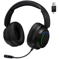 Ren Game headset draadloos - Headset - Game headset - Gaming headsets - Zwart -‎‎21cm x 19cm x 10cm