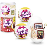 Mini Brands ZURU Create - Mini Masterpieces Series 1 - Kunst en schilderijen - 2 Pack