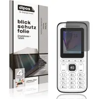 Dipos – Matte Privacy Screenprotector geschikt voor Konrow Moby 4G | Anti-Spy Beschermfolie
