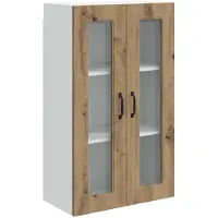 vidaXL Vaatwasserpaneel Kalmar Artisan Eiken 60 x 31 x 100 cm