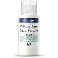 Vallejo Hobbyverf - 26652 Satin Polyurethane Vernis - 60ml Verf flesje - 60 ml