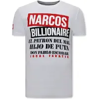 Local Fanatic T-shirt met print narcos