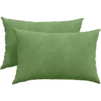 vidaXL Zitkussens 2 pcs Lichtgroen 60 x 40 cm Corduroy stof