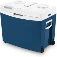 Ren Elektrische koelbox 12 en 230 volt - Elektrische koelbox - Koelbox - 33L - Blauw - 55cm x 38cm x 46cm