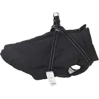 vidaXL Hondenjas Zwart L48 Fleece en polyester