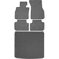 Rigum - Kofferbakmat en Vloermatten Set - BMW 2 F44 Gran Coupe - Zwart - Perfecte Pasvorm