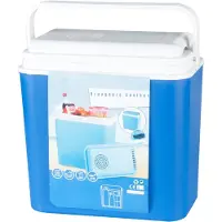 DNA Koelbox - Koelbox Elektrisch 12v 230 Volt - Koelbox Elektrisch - Koelbox Auto - Blauw - ‎39cm x 23cm x 40cm
