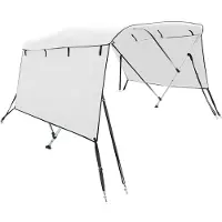 vidaXL Biminitop 3 bogen met zijwanden 183x(137-152)x137 cm