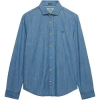 Superdry Overhemd lichtblauw