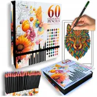 Craft Sensations Kleurpotlodenset - 60 stuks