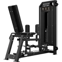 Tunturi Platinum - Dual Abducter/Adductor krachtstation - Fitnessapparaat - Pin loaded homegym - Maximaal 200 kg - V-series