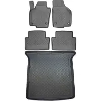 Aristar Max-Dywanik - Serie - Kofferbakmat en Vloermatten - Voor Seat Alhambra II Van 2010-2020 - Zwart