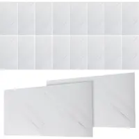 Nee Verpakking van 40 Zelfklevende Achterwandtegels – 30x60 cm Zelfklevende Muurstickers – Decoratieve Tegelpanelen voor Keuken en Badkamer
