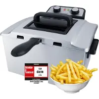Ren Frituurpan 5 liter - Frituurpan - Zilver - ‎‎36cm x 35cmx 25cm; 3.7 kg
