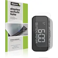Dipos – 2x Matte Beschermfolie geschikt voor TechniSat Digitradio 52 BT | Krasbestendige & antireflecterende Screenprotector Ultra-Thin
