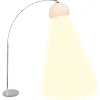 Ren Booglamp - Woonkamer Booglamp - Eetkamer Booglamp - Wit - 122cm x 30cm x 166cm