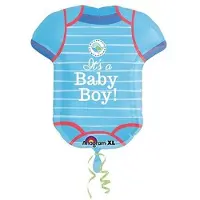 Amscan Helium ballon geboorte zoon romper.
