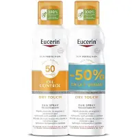 Eucerin Zongevoelige Beschermingsspray Sp50+ Actie 2 X 200 ml