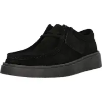 Clarks Heren Torview Moc Schoenen Black Suede