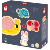 Janod - Puzzel tuin - Houten puzzelset