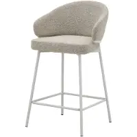 DS4U - Sofia barkruk 65 cm - champagne met beige poot
