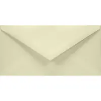 Netuno Gladde ecru enveloppen DL - 110 x 220 mm - 25 stuks - NK natgelijmde - 120 gram - Munken -