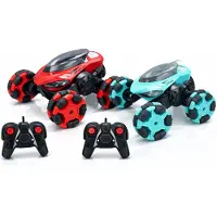 Gearbox bestuurbare stuntauto - - stuntauto - bestuurbaar - snelheid - schaal 1:7 - 4x4 radio control - vanaf 3 jaar - afstandsbediening