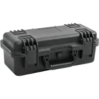 vidaXL Flightcase draagbaar 46,5x21,5x17,5 cm PP zwart