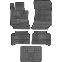 Frogum ET0781 - Rubbermatten voor Mercedes CLS C218 - 2011-2018 - Zonder Stoppers - Zwarte Kleur
