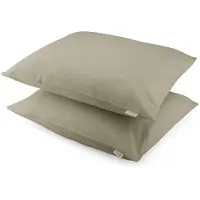 Walra Kussensloop Crispy Cotton - 2x 60x70 - Groen