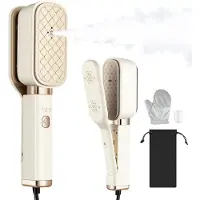 Ren Stoomreiniger kleding - Stoomreiniger - Stoomreinigers - 2000 W - 150 ml - Kledingstomer - Crèmewit - 27cm x 7cm x 7cm
