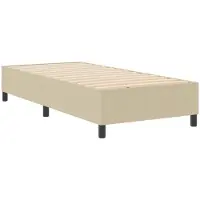 vidaXL Platformbedframe Grijs Groen 80 x 200 cm Corduroy stof