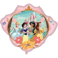 Globos Nordic Prinses Kasteel folieballon 80x70 cm