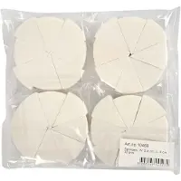 Packlinq Sponzen, L: 40 mm, B: 25 mm, wit, 32 stuk/ 1 doos